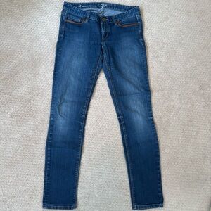 LOFT Modern Skinny Jeans in Dark Indigo Blue
